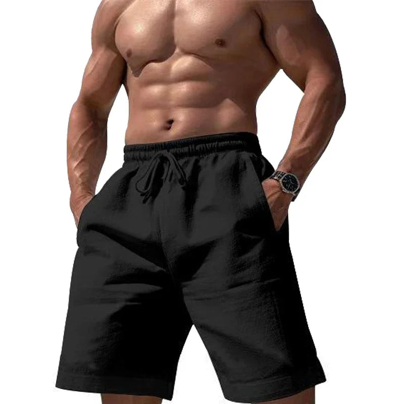 Men's Beach Shorts Casual Loose Knee