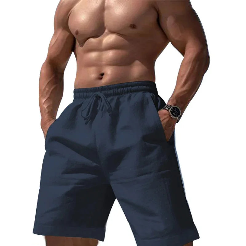 Men's Beach Shorts Casual Loose Knee