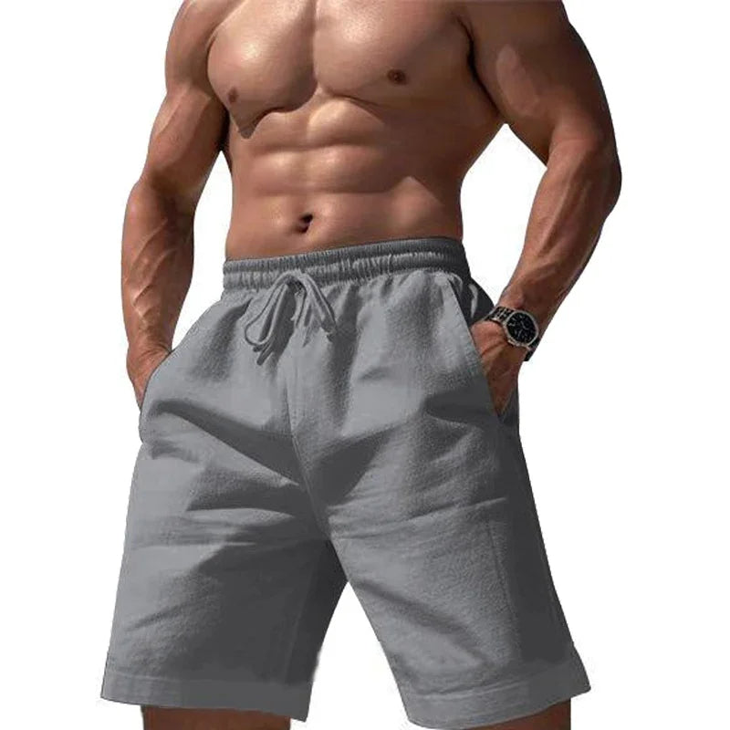 Men's Beach Shorts Casual Loose Knee