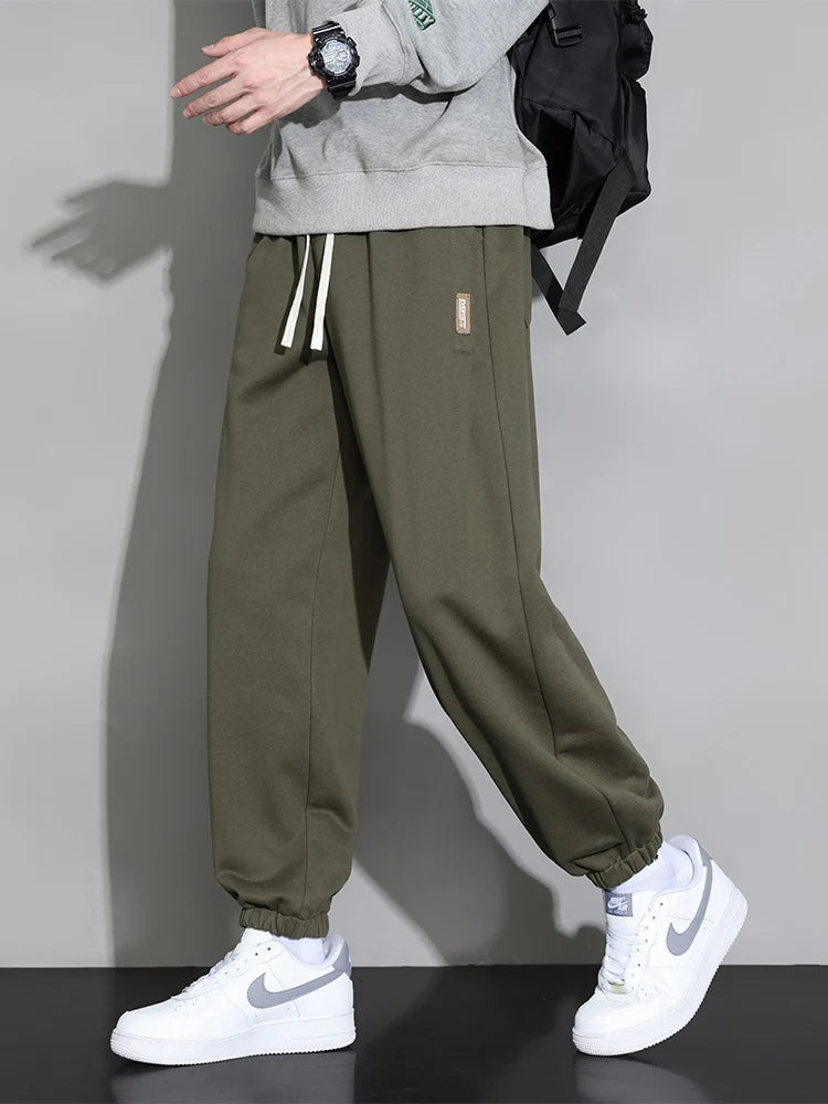 Men's Sweatpants Elastic Waist Casual Baggy Pants