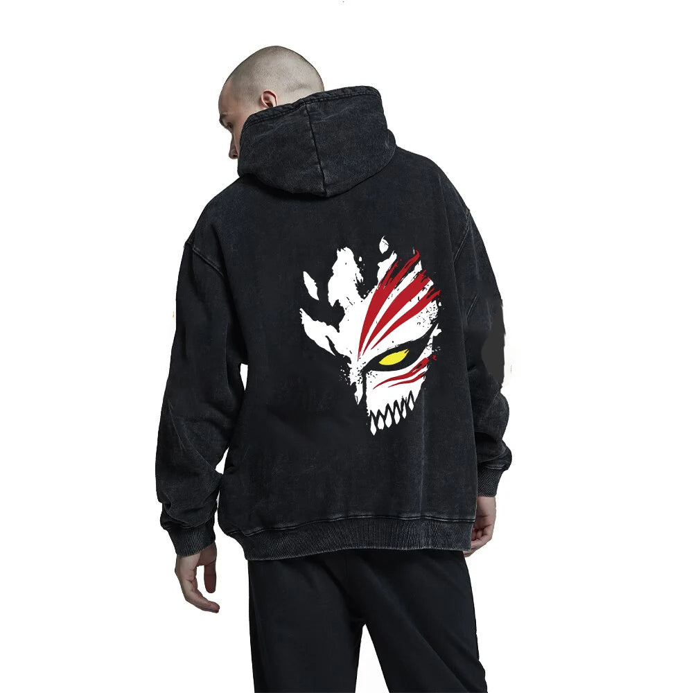 BLEACH Anime Hoodies Men 100 Cotton