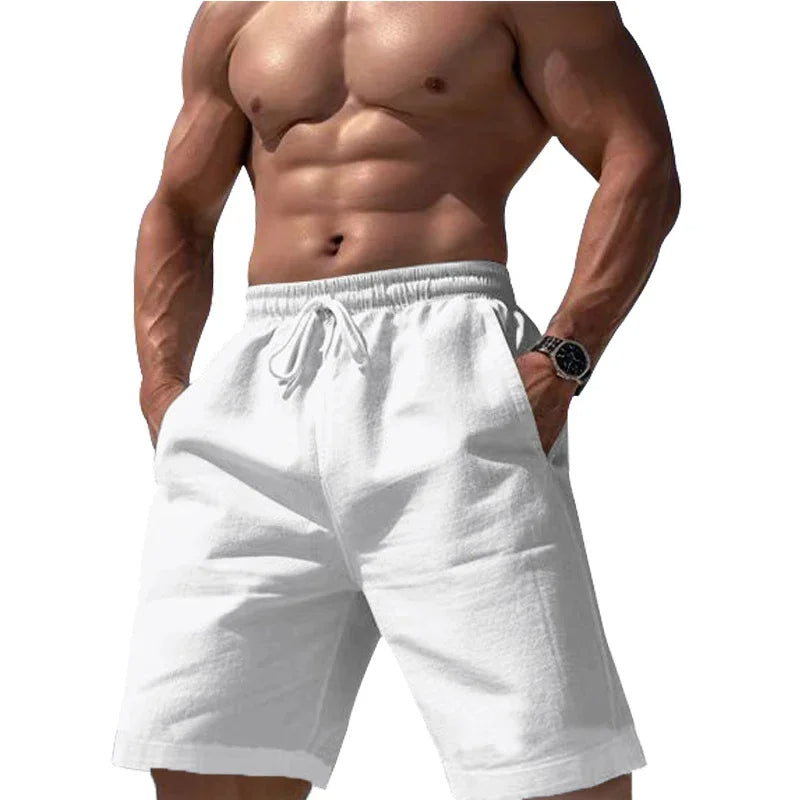 Men's Beach Shorts Casual Loose Knee