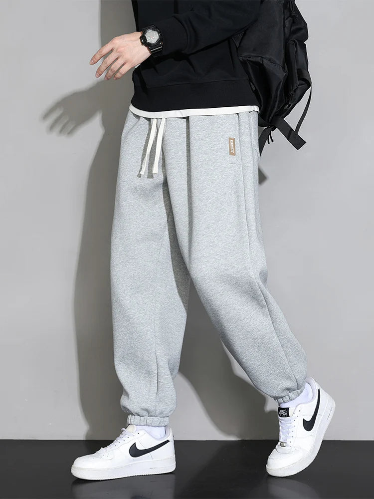 Men's Sweatpants Elastic Waist Casual Baggy Pants