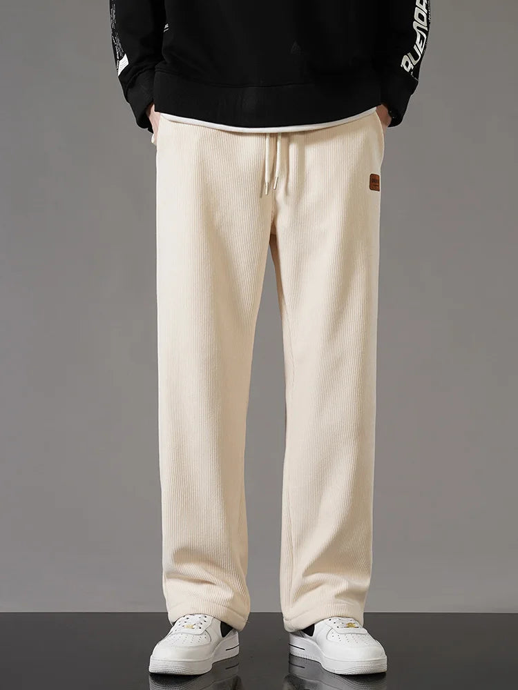 Winter Corduroy Sweatpants for Men